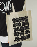 "Les Merdes" Organic White Tote bag